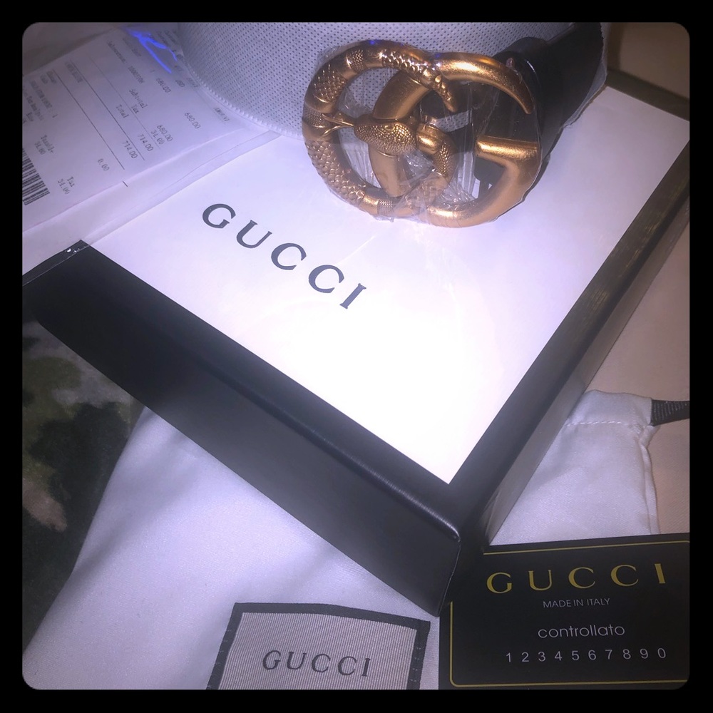 100% Gucci Belt